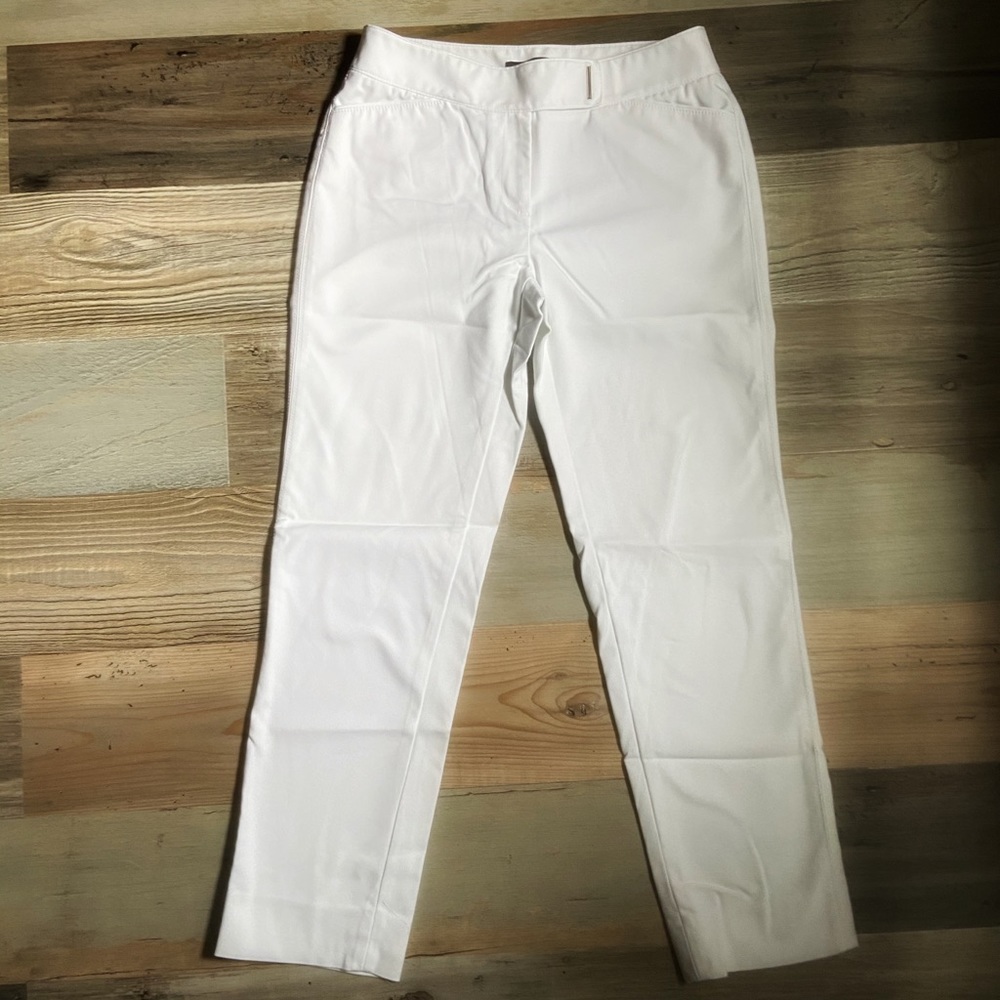 White House black market white pants
